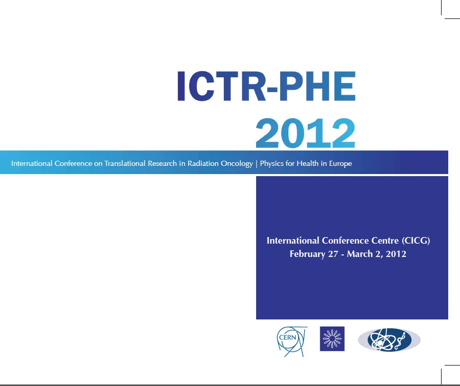 ICTR-PHE 2012 Programme