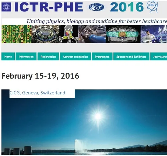 ICTR-PHE 2016, February 15-19